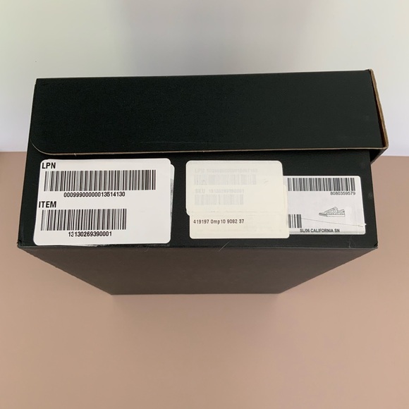 Saint Laurent Court Classic California Metallic Sneakers Sz 7 - Picture 12 of 12